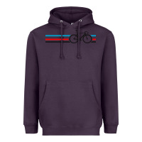 Plum bike stripes Heavyweight Hoodie - artisFamous