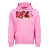 Fuchsia Pink valentines day love sunflowers Urban Hoodie - RanaPortraitStore
