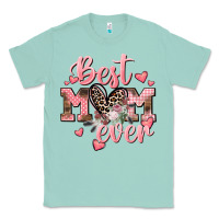 Seafoam Best mom ever Mother's Day Classic Tee - CowGirlArtShop
