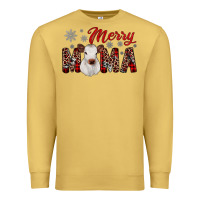 Antique Gold merry mama Premium Sweatshirt - JahusDesignShop