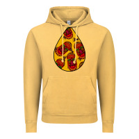Vintage Mustard african masks teardrop  5 Vintage Hoodie - BundleAndBundleShop