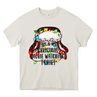 Cream this is my Christmas movie watching Heavy Core Tee - Jasminsmagicworld