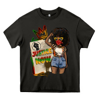 Asphalt juneteenth justice now Heavy Core Tee - CowGirlArtShop