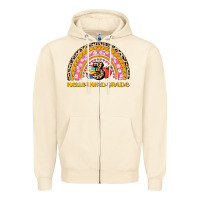 Sandshell back to school rainbow hello third grade Zipper Hoodie - AdoDesignShop