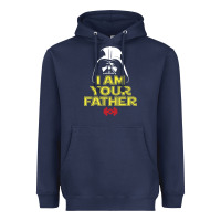 Navy i am your father darth vader for dark Heavyweight Hoodie - artisFamous