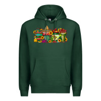 Sports Green mexico drink Premium Hoodie - RacoonDesign