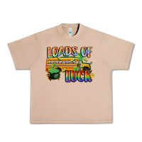 Burro Loads of luck with school bus St. Patrick's Day Urban Heavy Tee - FaDigitalArtStudio