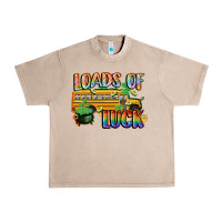 French Oak Loads of luck with school bus St. Patrick's Day Urban Heavy Tee - FaDigitalArtStudio
