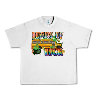 Lunar Rock Loads of luck with school bus St. Patrick's Day Urban Heavy Tee - FaDigitalArtStudio