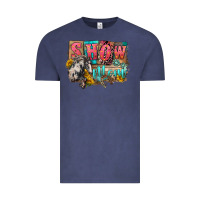 Vintage Denim Show mom horse Mother's Day Vintage Tee - FaDigitalArtStudio