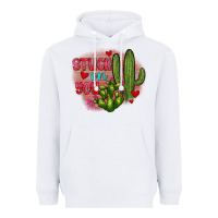White stuck on you cactus Heavyweight Hoodie - JahusDesignShop