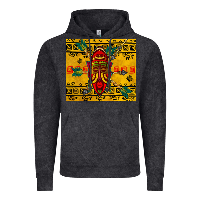African Mask Tumbler Vintage Hoodie by BundleAndBundleShop | Teevron