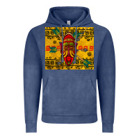Vintage Denim african mask tumbler Vintage Hoodie - BundleAndBundleShop