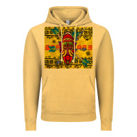 Vintage Mustard african mask tumbler Vintage Hoodie - BundleAndBundleShop