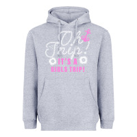 Heather Grey oh snip it's a girls trip for dark Heavyweight Hoodie - artisFamous