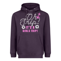 Plum oh snip it's a girls trip for dark Heavyweight Hoodie - artisFamous