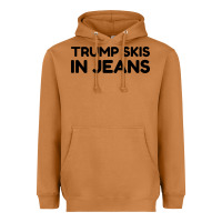 Meerkat trump skis in jeans Heavyweight Hoodie - artisFamous