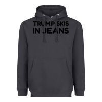 Smoke trump skis in jeans Heavyweight Hoodie - artisFamous