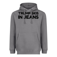 Storm trump skis in jeans Heavyweight Hoodie - artisFamous