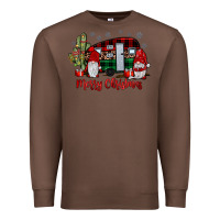 Chestnut merry christmas gnome caravan Premium Sweatshirt - JahusDesignShop