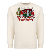 Sandshell merry christmas gnome caravan Premium Sweatshirt - JahusDesignShop