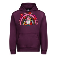 Mauve Wine valentines day gnomes rainbow Urban Hoodie - RanaPortraitStore