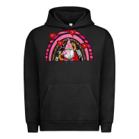 Pigment Black valentines day gnomes rainbow Urban Hoodie - RanaPortraitStore