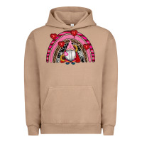 Pigment Burro valentines day gnomes rainbow Urban Hoodie - RanaPortraitStore