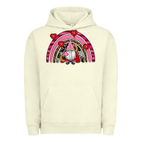 Pigment Pistachio valentines day gnomes rainbow Urban Hoodie - RanaPortraitStore