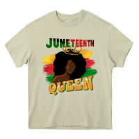 Mossy juneteenth queen black woman afro queen Heavy Core Tee - CowGirlArtShop