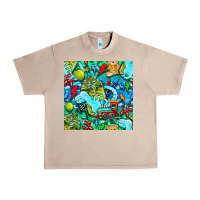 French Oak boy child coffee cup and teddy bear with thunderbolts and camouflage s Urban Heavy Tee - BundleAndBundleShop