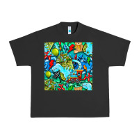 Pigment Black boy child coffee cup and teddy bear with thunderbolts and camouflage s Urban Heavy Tee - BundleAndBundleShop