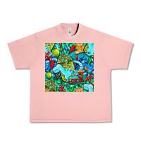 Salmon boy child coffee cup and teddy bear with thunderbolts and camouflage s Urban Heavy Tee - BundleAndBundleShop
