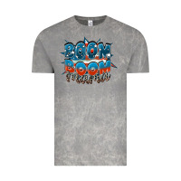Cloud Rock Boom boom Mama Vintage Tee - FaDigitalArtStudio