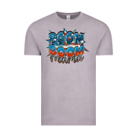 Vintage Zinc Boom boom Mama Vintage Tee - FaDigitalArtStudio