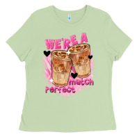 Matcha We're a perfect match Valentine's Day Ladies Tee - FaDigitalArtStudio