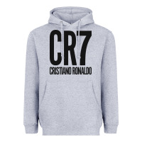 Heather Grey cr7 Heavyweight Hoodie - artisFamous