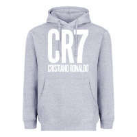 Heather Grey cr7 Heavyweight Hoodie - artisFamous