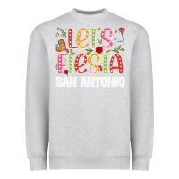 Heather Grey lets fiesta san antonio Heavyweight Sweatshirt - JahusDesignShop