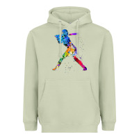 Matcha girl's softball Heavyweight Hoodie - artisFamous
