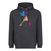 Smoke girl's softball Heavyweight Hoodie - artisFamous