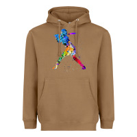 Toasted Coconut girl's softball Heavyweight Hoodie - artisFamous