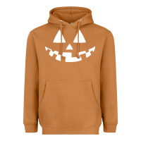 Meerkat halloween jack o lantern (white) Heavyweight Hoodie - artisFamous