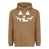 Toasted Coconut halloween jack o lantern (white) Heavyweight Hoodie - artisFamous