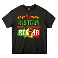 Asphalt my history is strong Heavy Core Tee - CowGirlArtShop