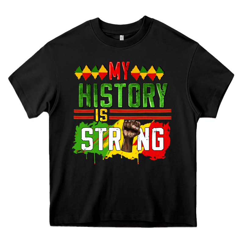 My History Is Strong Heavy Core Tee by CowGirlArtShop | Teevron