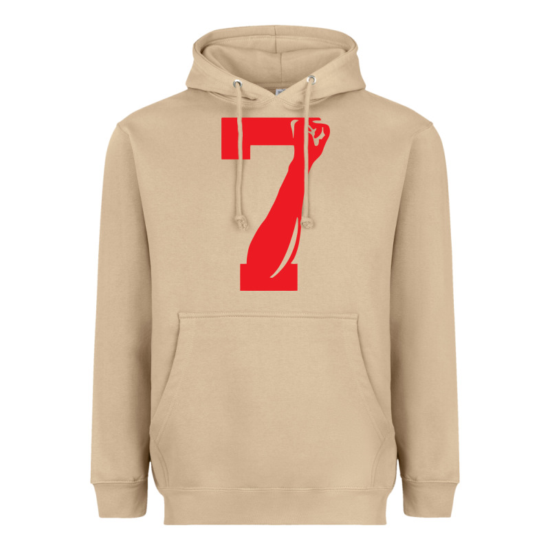 Colin Kaepernick Number 7 T Shirt Heavyweight Hoodie by artisFamous | Teevron