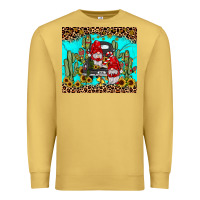 Antique Gold truck gnome cactus Premium Sweatshirt - JahusDesignShop