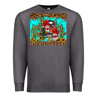 Charcoal Heather truck gnome cactus Premium Sweatshirt - JahusDesignShop