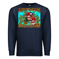 Navy truck gnome cactus Premium Sweatshirt - JahusDesignShop